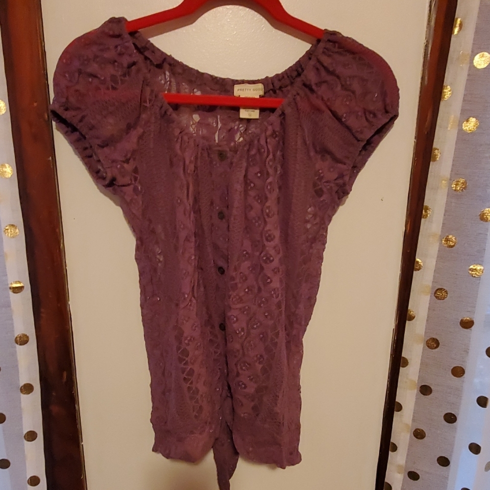 Purple shirt